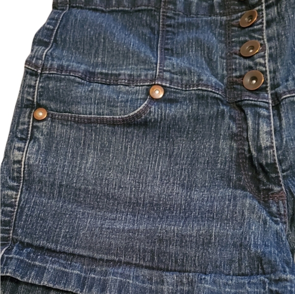 Miley Cyrus High Waisted Jean Short Size 13 - Picture 5 of 5